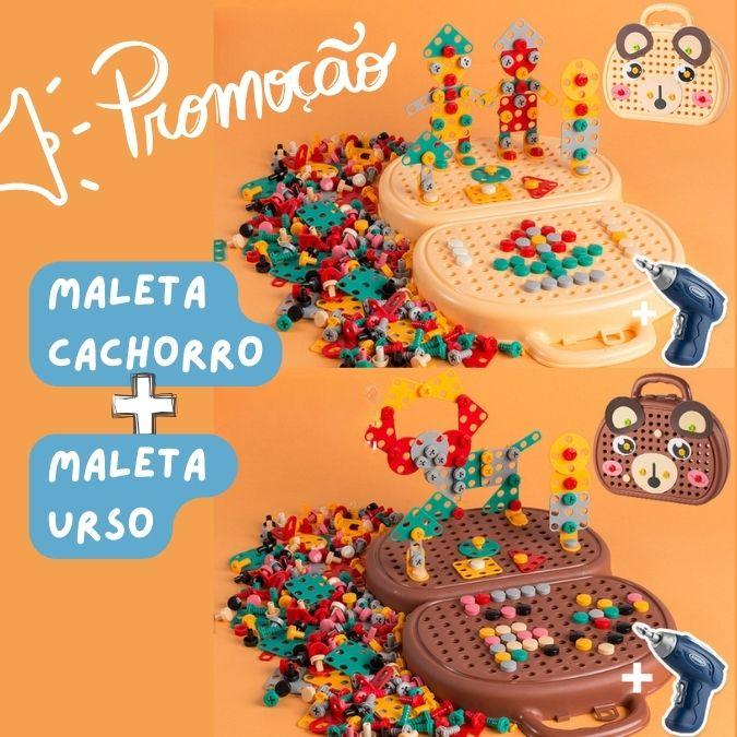 Maleta Criativa 204 peças - ACESSAMIX